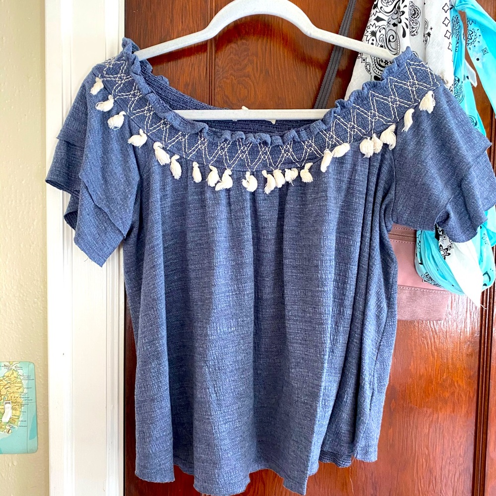 off the shoulder top